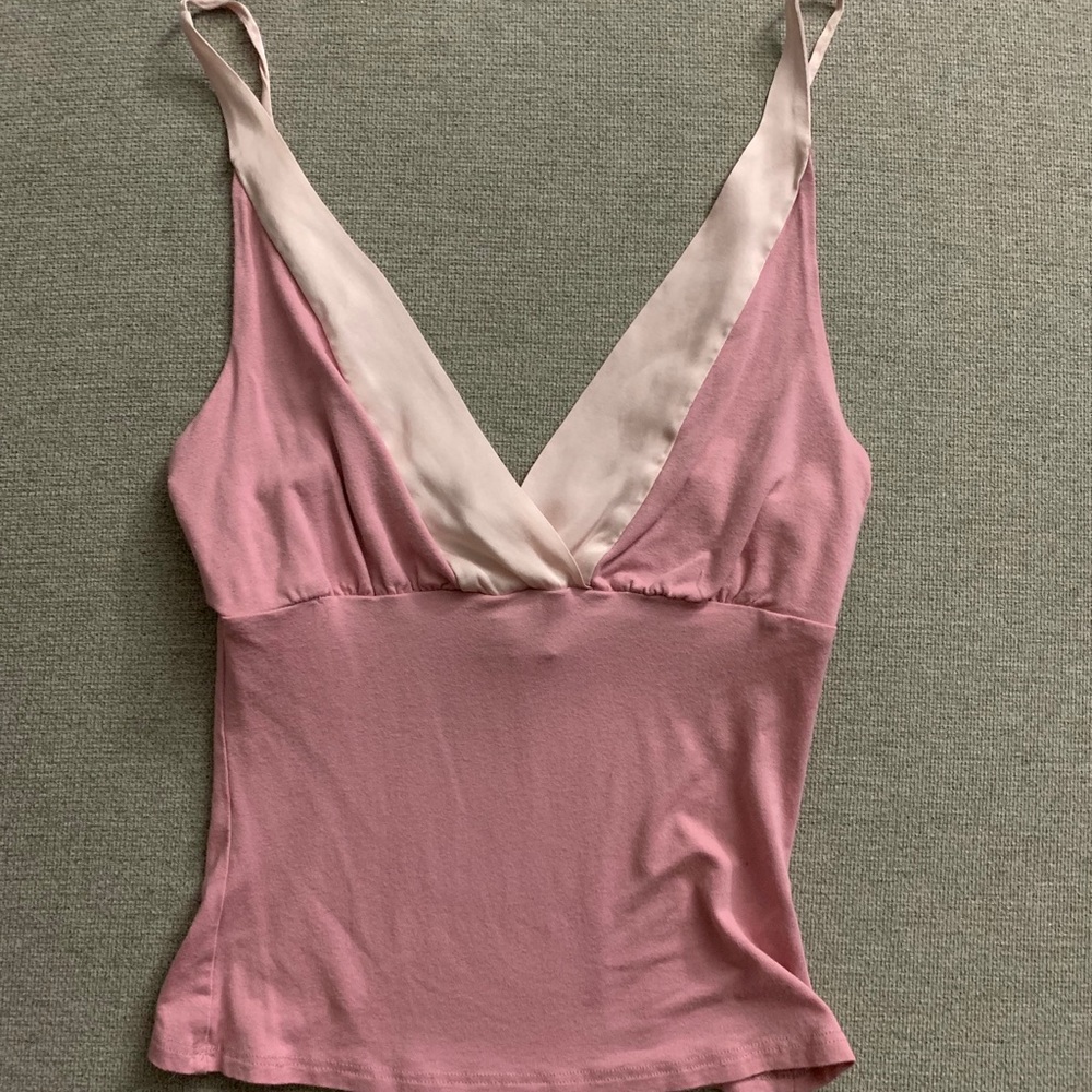Pink tank top